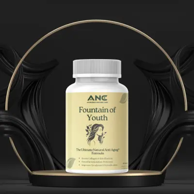 Fountain of Youth Capsules — product photography placeholder